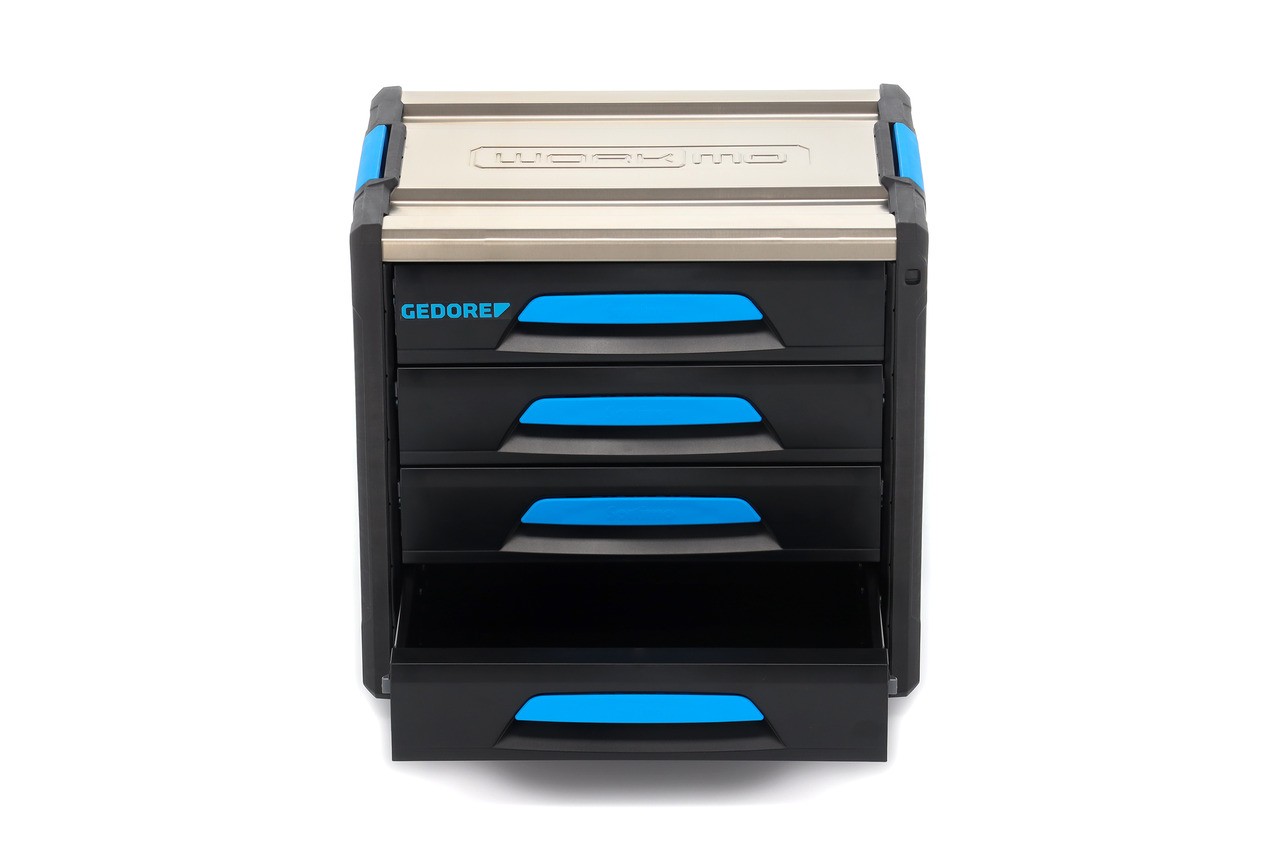 1110 WM 24 Módulo de caja de herramientas WorkMo B2, 4 cajones H6