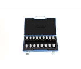 ITX 19 TX-017 Juego de destornilladores 1/2" 17 piezas Interior y Exterior TX