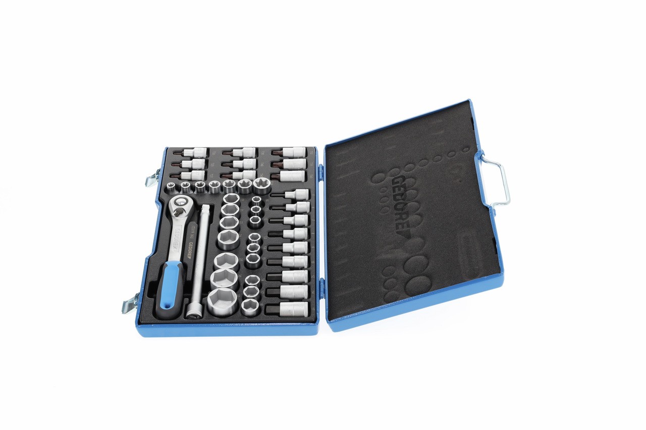 ITX 19 INU-20 Juego de llaves de vaso 1/2" 42 piezas