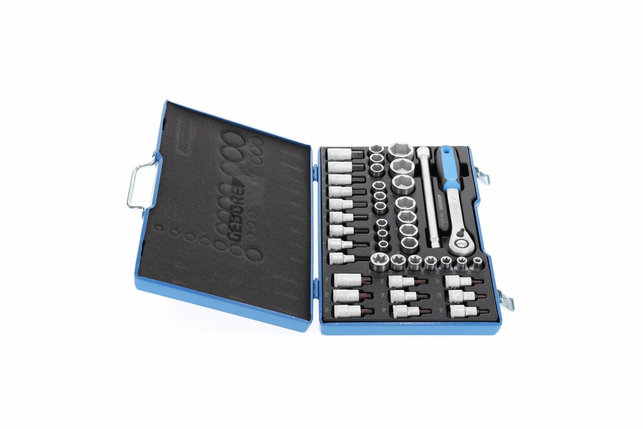 ITX 19 INU-20 Juego de llaves de vaso 1/2" 42 piezas