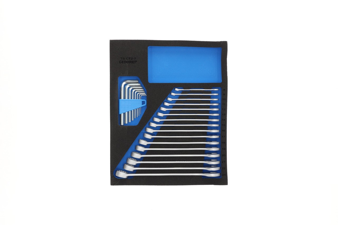 1507 XL-TS-308 Banco de trabajo con ruedas con surtido