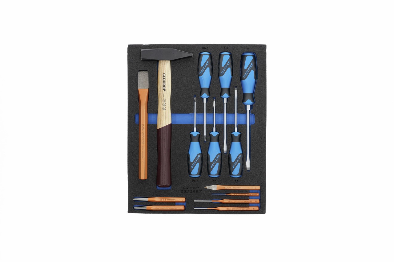 1507 XL-TS-308 Banco de trabajo con ruedas con surtido