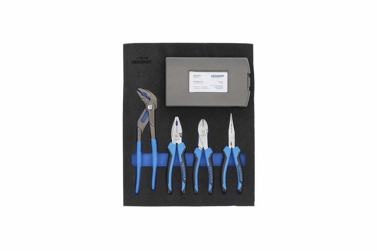 1507 XL-TS-308 Banco de trabajo con ruedas con surtido