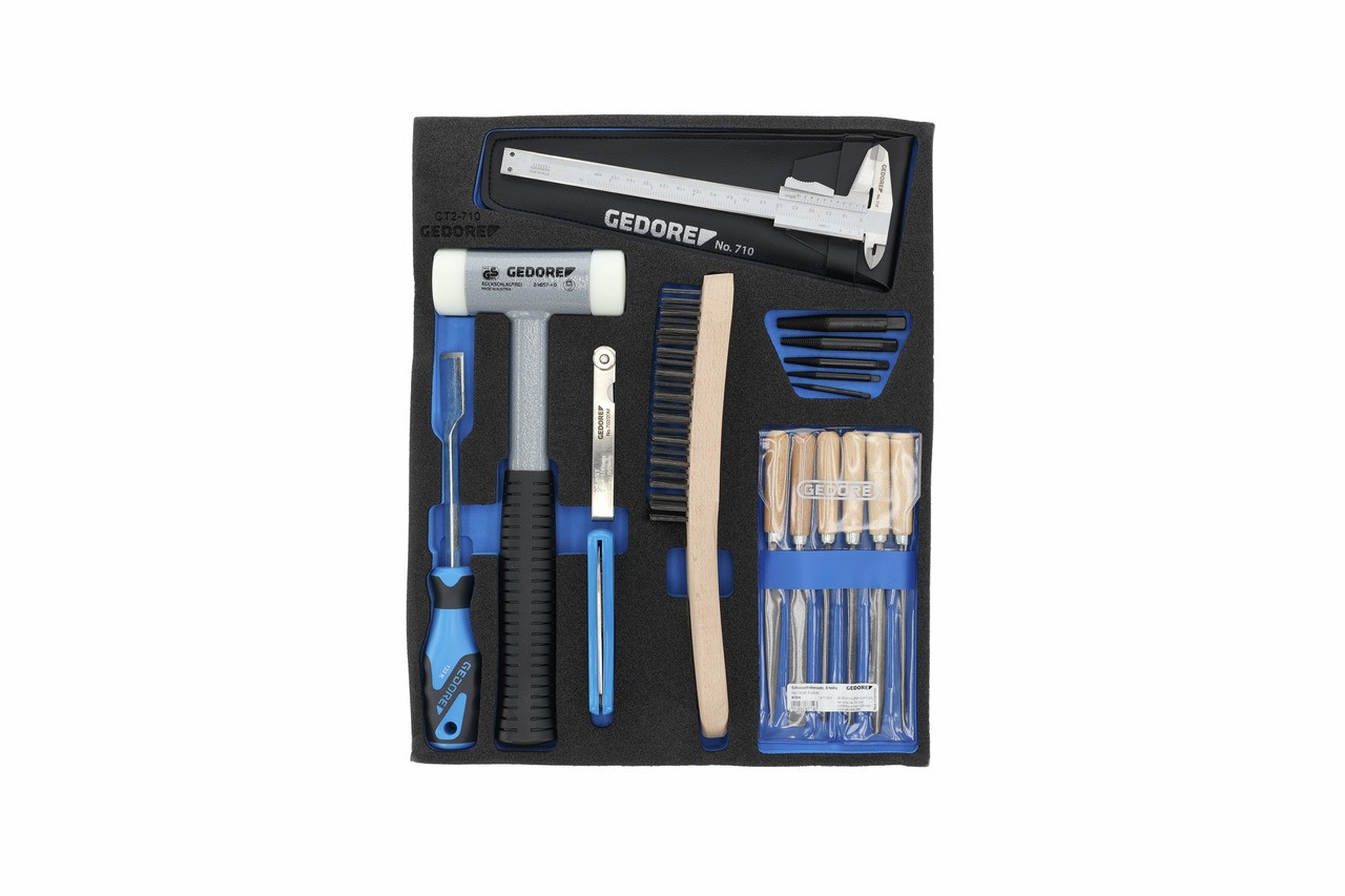 1507 XL-TS-308 Banco de trabajo con ruedas con surtido