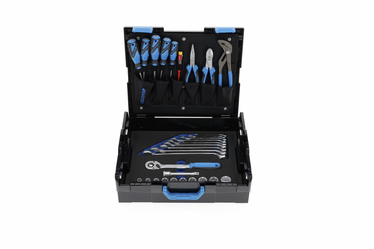 1100-004 Estuche GEDORE L-BOXX 136 con surtido 30 -te piezas