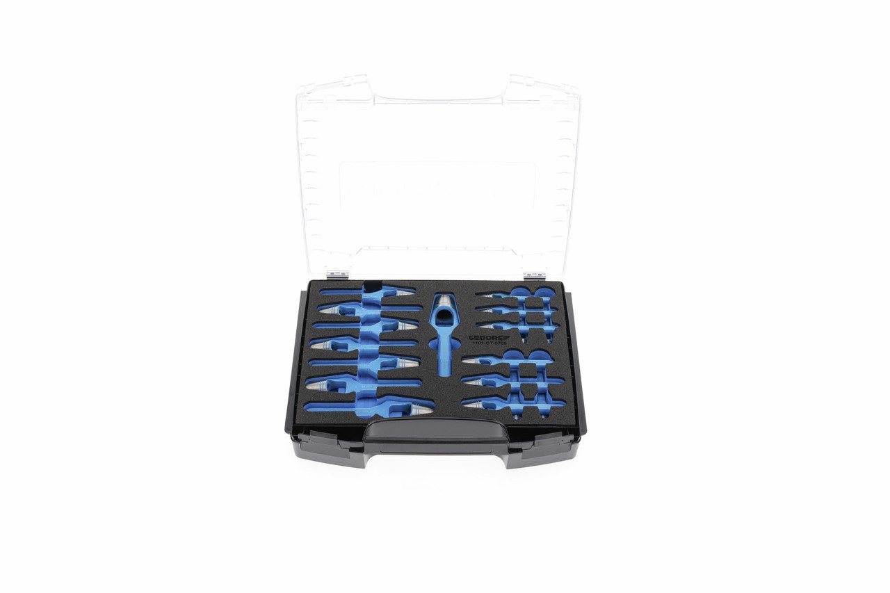 1101-570500 Juego de cinceles de anilla 2-22 mm en i-BOXX 72