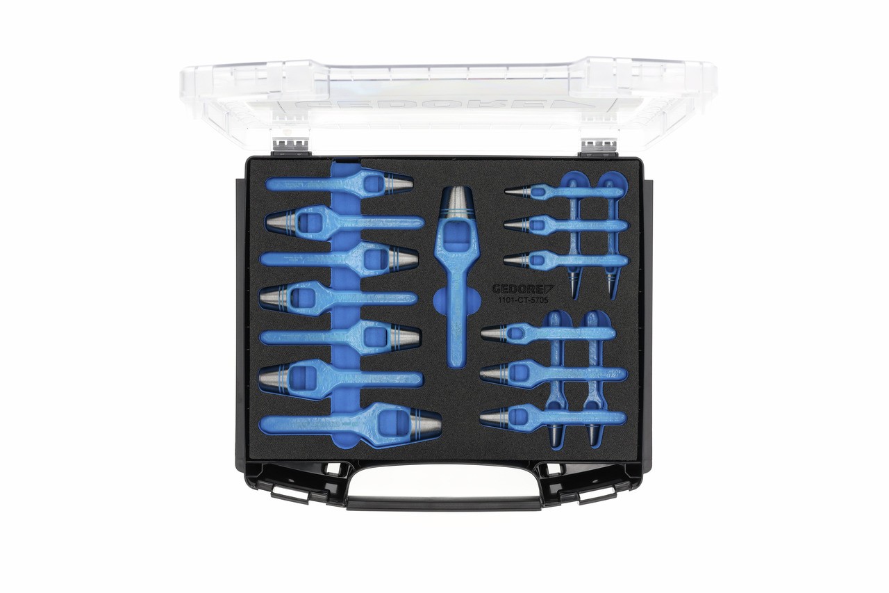 1101-570500 Juego de cinceles de anilla 2-22 mm en i-BOXX 72