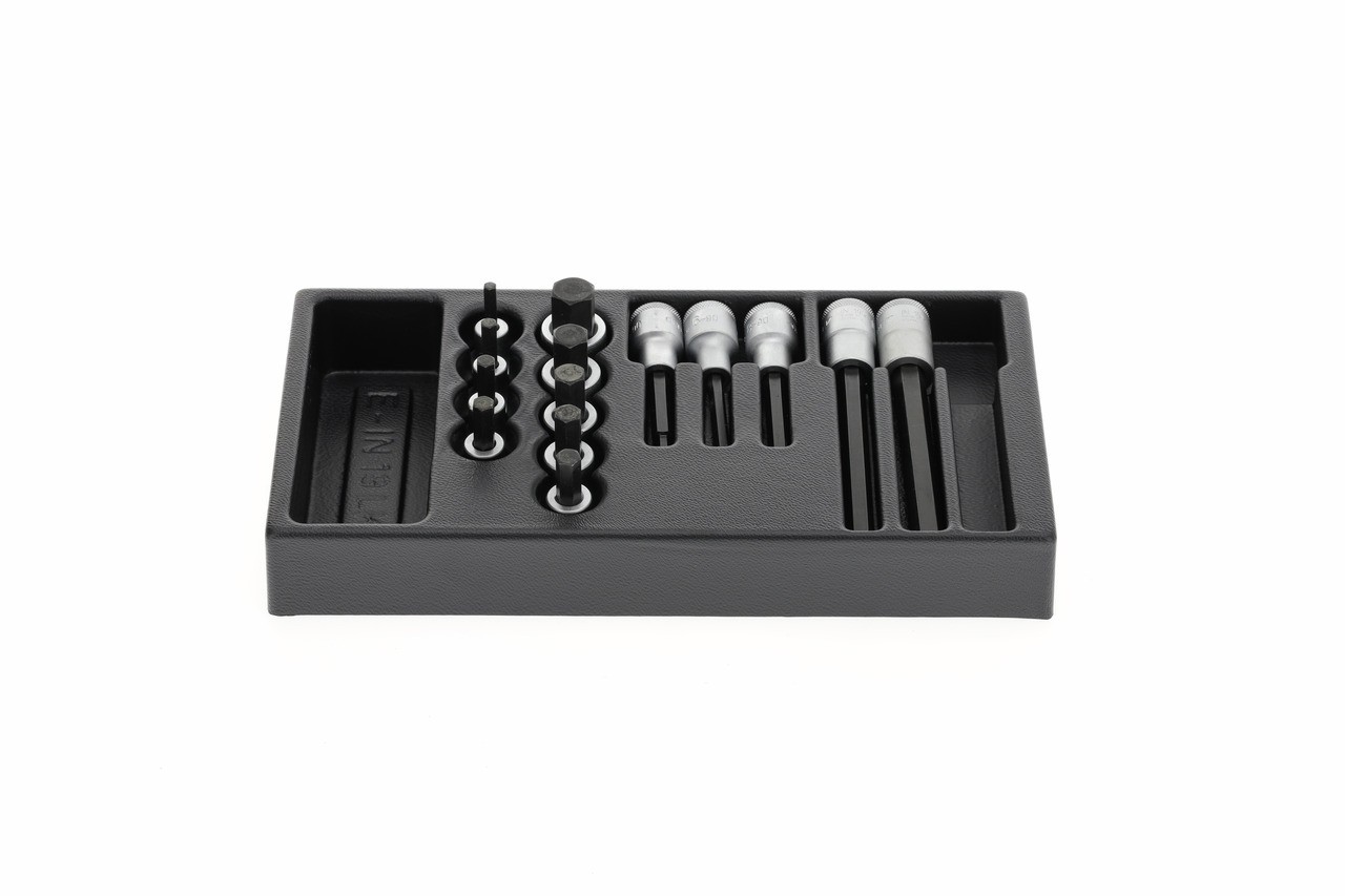 1500 ES-IN 19 LKM Juego de insertos para destornillador 1/2" en módulo ES 1/3