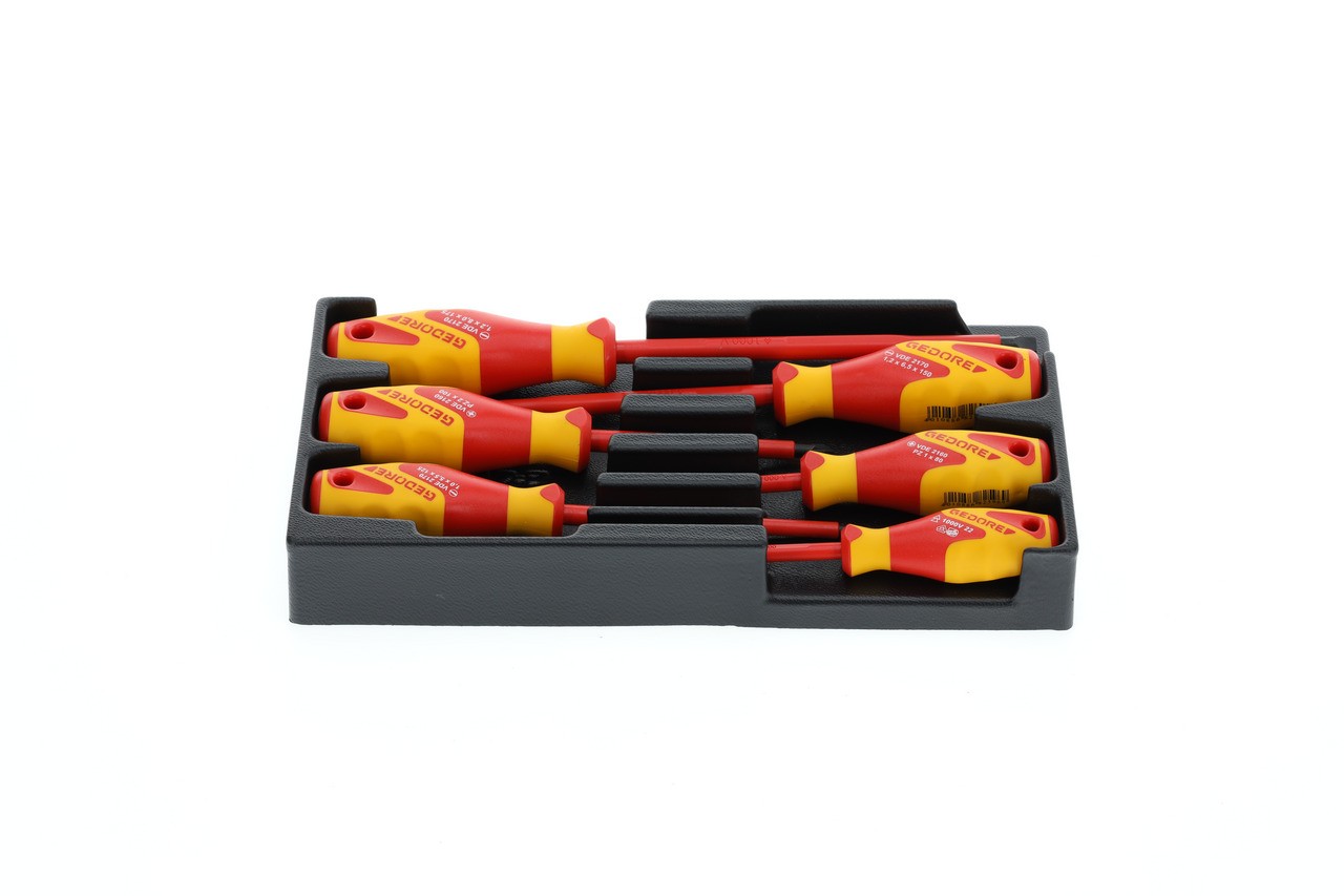 1500 ES-VDE 2170 PZ Juego de destornilladores VDE en módulo 1/3 ES