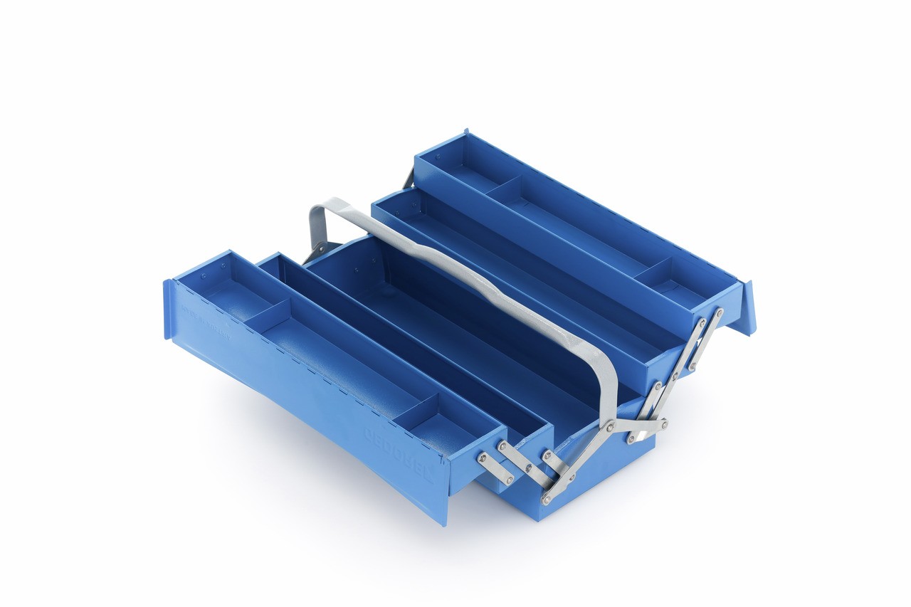 1335 L Caja de herramientas vacía, 5 compartimentos 210x535x225 mm