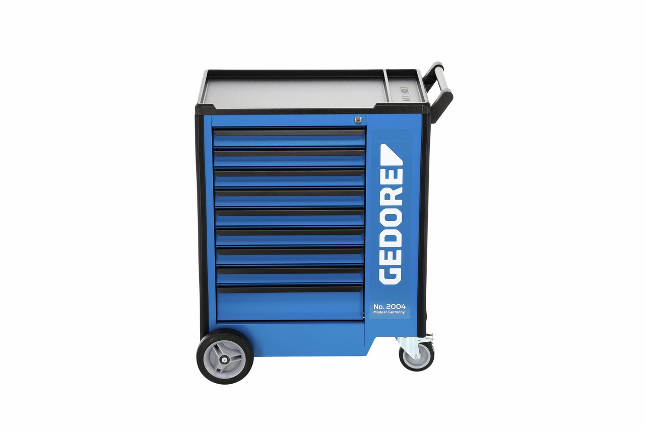 2004 0810 Carro de herramientas con 9 cajones