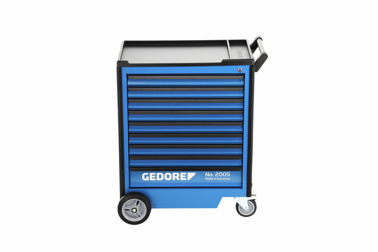 2005 0810 Carro de herramientas con 9 cajones