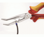 VDE 8131 AB-200 H Alicate multifunción VDE 200 mm aislamiento por funda angulado,