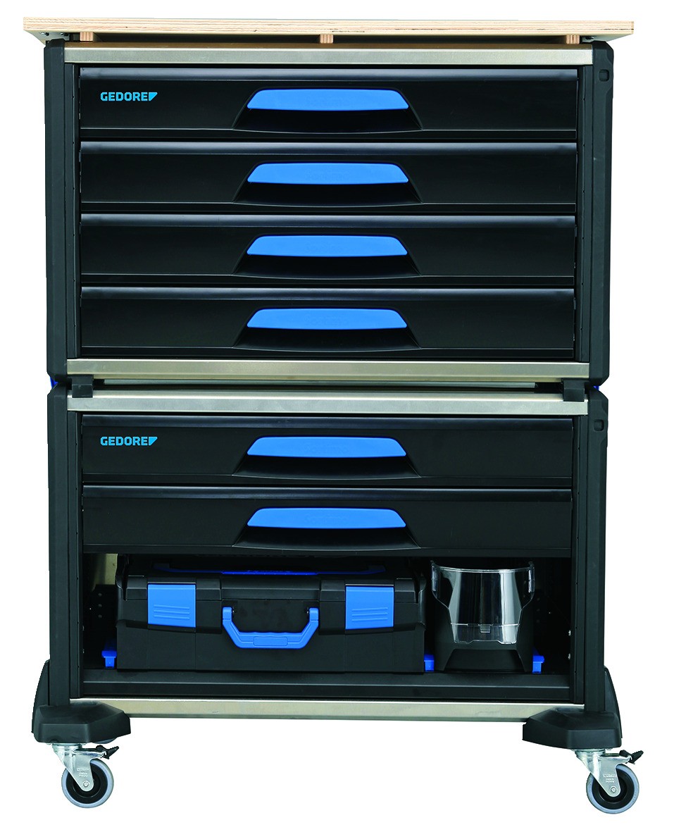 1110 WMW-S-03 WorkMo B3 con surtido de herramientas 110 piezas