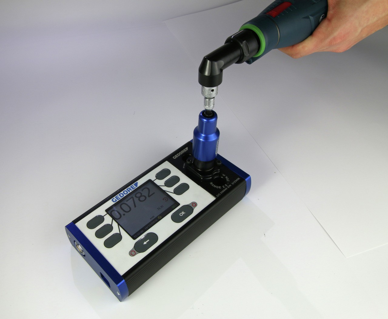 CH 1 Dispositivo de prueba electrónico Capture Hub 0,1-1 Nm