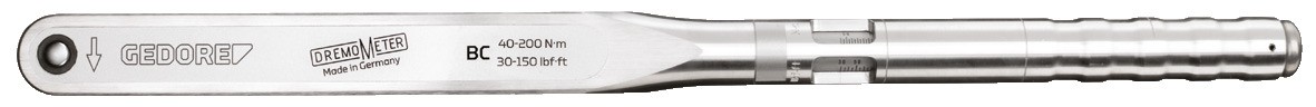 8573 BC - 8578 BCL Llave dinamométrica DREMOMETER 40-200 N·m / 30-150 lbf·ft