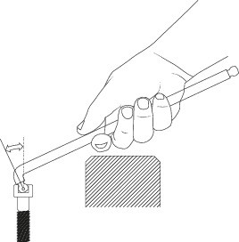 42 DKEL 4 Destornillador angular XL, doble esfera