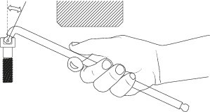 42 DKEL 4 Destornillador angular XL, doble esfera