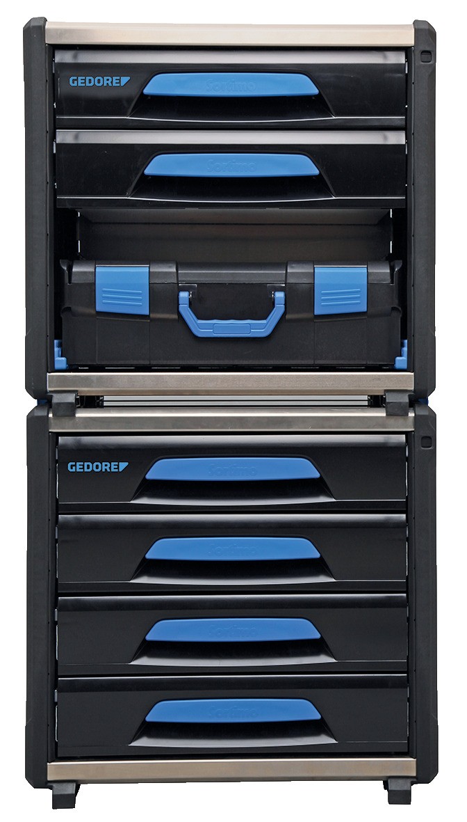 1110 WM 24 Módulo de caja de herramientas WorkMo B2, 4 cajones H6