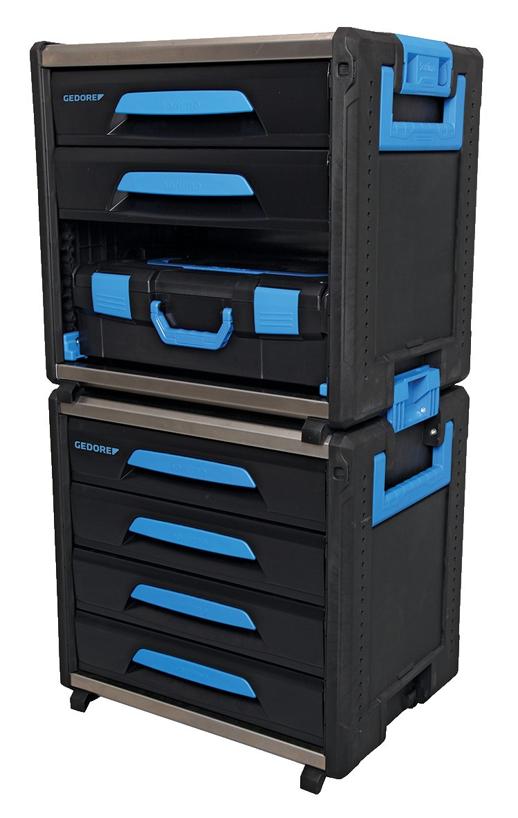 1110 WM 24 Módulo de caja de herramientas WorkMo B2, 4 cajones H6