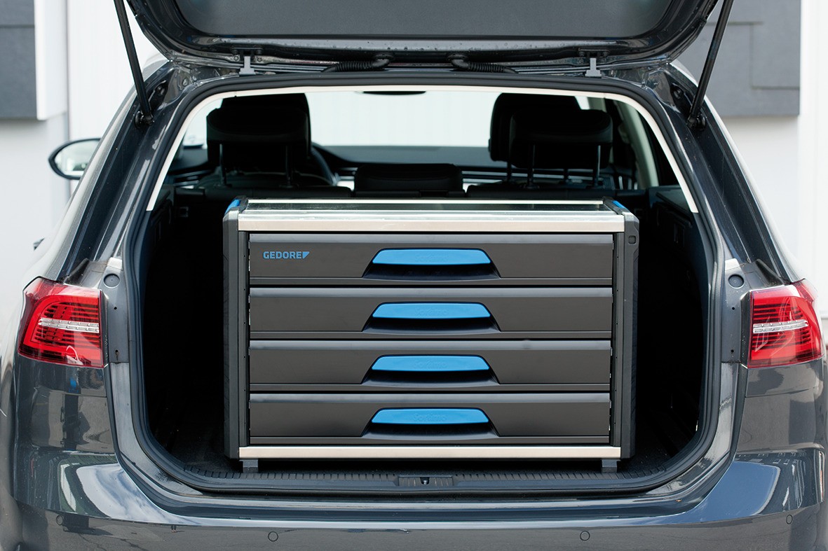 1110 WM 34 Módulo de caja de herramientas WorkMo B3, 4 cajones H6