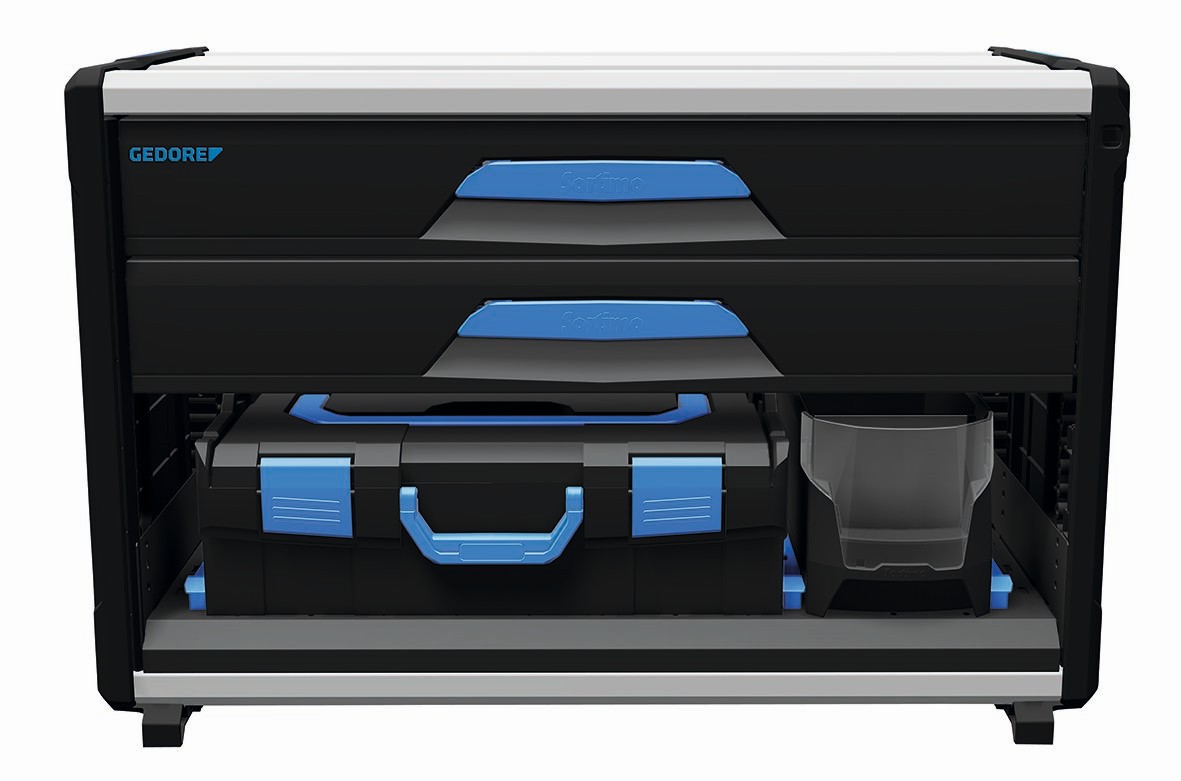 1110 WM 321 WorkMo B3, 2 cajones H6, compartimento para L-BOXX/S-BOXX