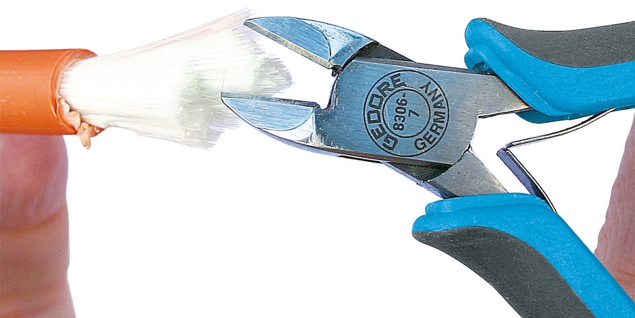 8306-7 Cortador lateral de carburo de tungsteno para electrónica