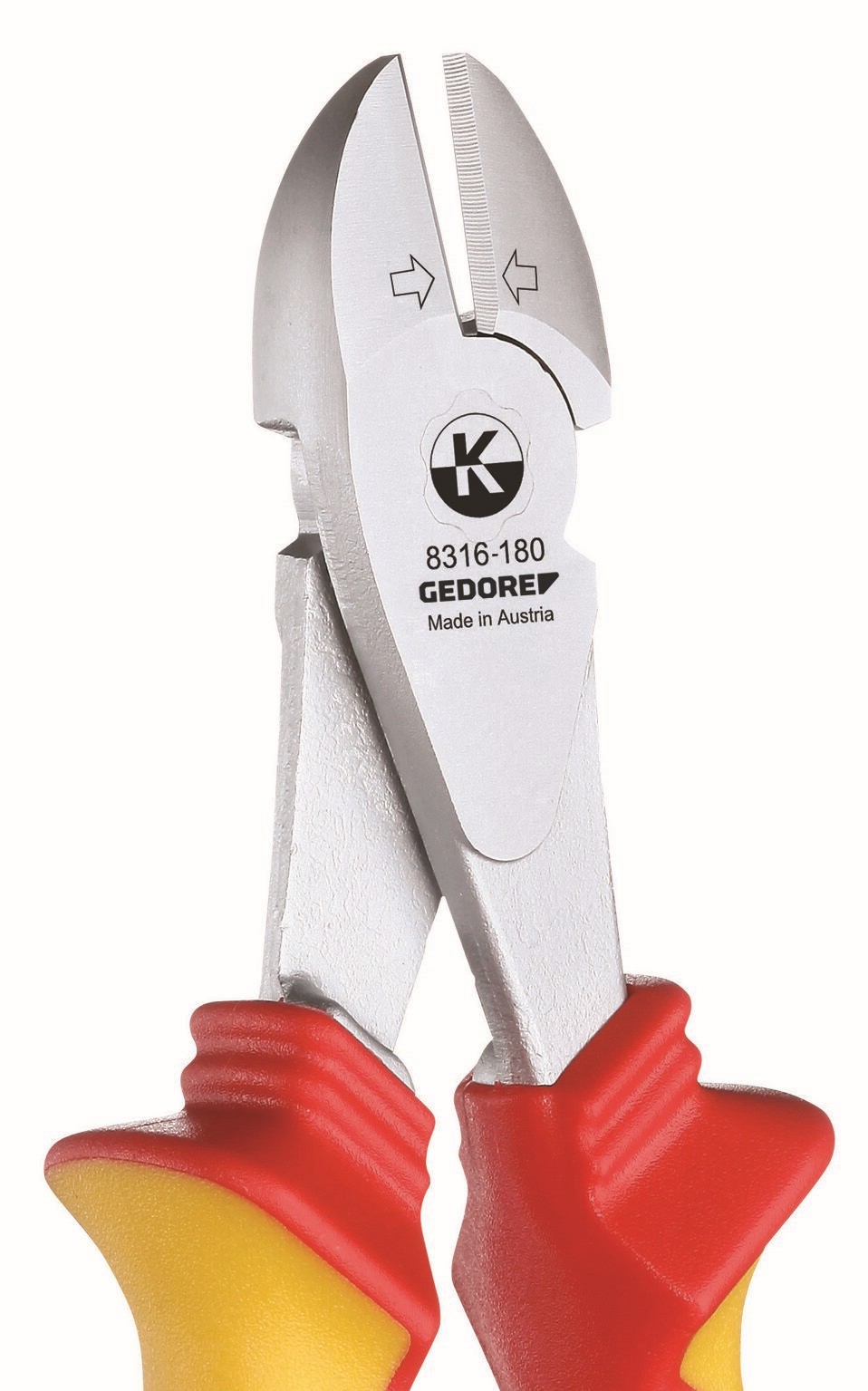 VDE 8316-180 H Cortador lateral de alta resistencia VDE 180 mm , aislamiento por funda