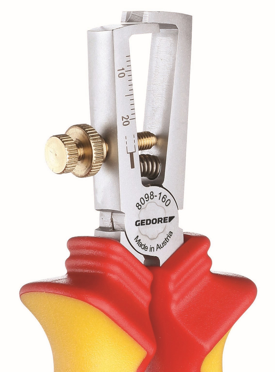 VDE 8098-160 H Alicate pelacables VDE con aislamiento de funda 160 mm