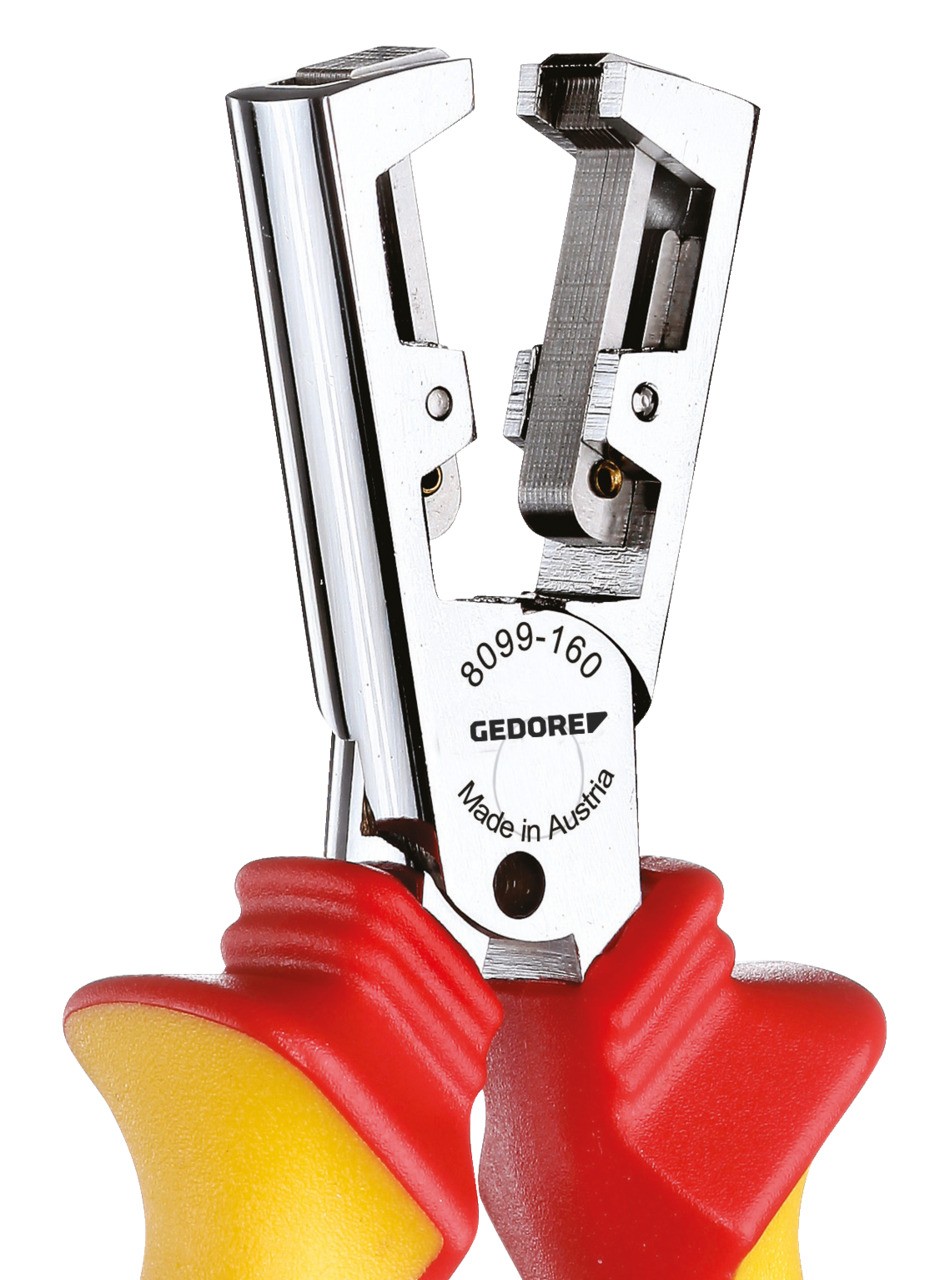 VDE 8099-160 H Alicate pelacables VDE STRIP-FIX con aislamiento de funda 160 mm