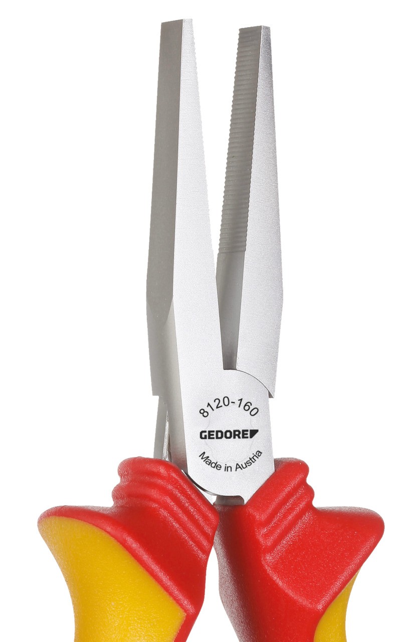 VDE 8120-160 H Alicate plano VDE con aislamiento de funda 160 mm