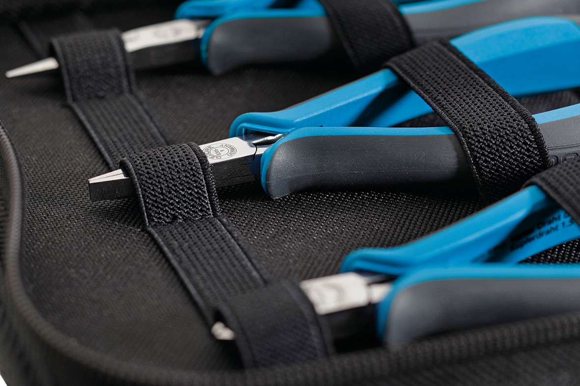 S 8305 ESD Juego de alicates de electrónica, 6 piezas