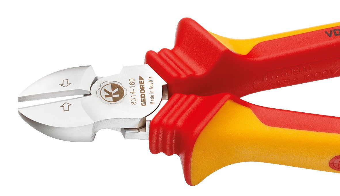 VDE 8314-180 H Cortador lateral de alta resistencia VDE con aislamiento de funda 180 mm