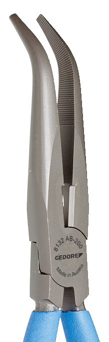 8132 AB-160 TL Alicates de punta plana angulados 160 mm aislado por inmersión