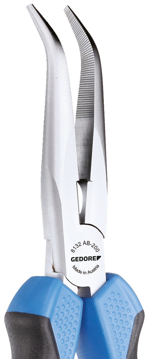 8132 AB-160 JC Alicates de punta plana 160 mm 2K-Griff