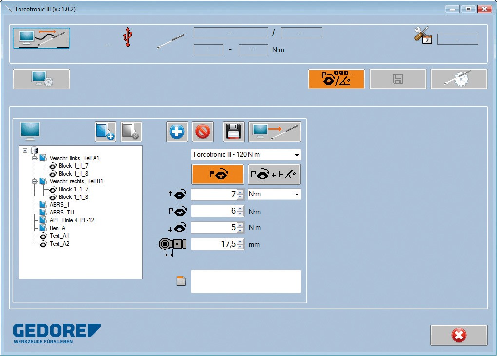 TT3KH 350 Llave de torque electrónica TorcoTronic III 70-350 Nm