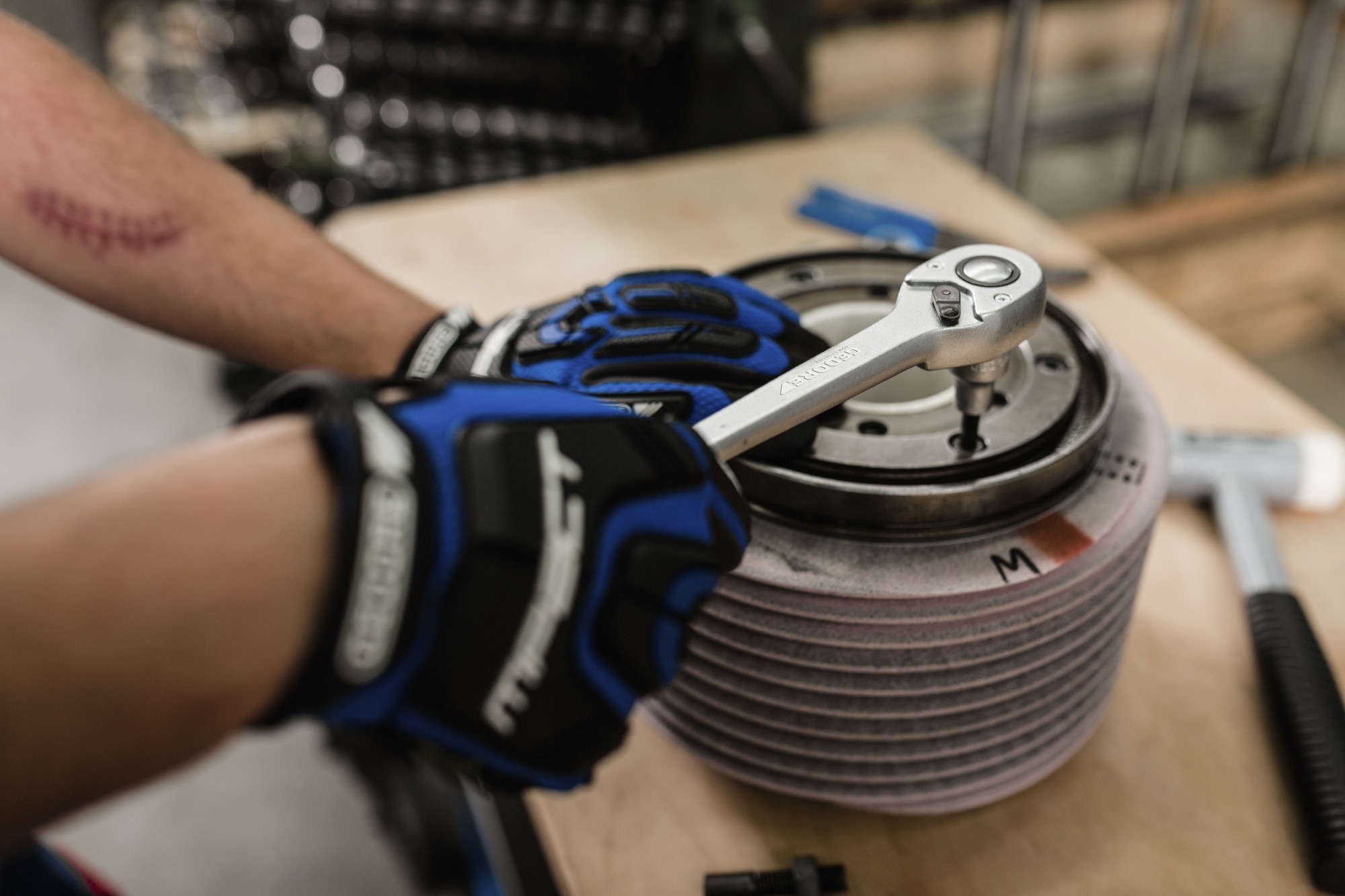 1993 U-10 T Carraca reversible 1/2" 270 mm