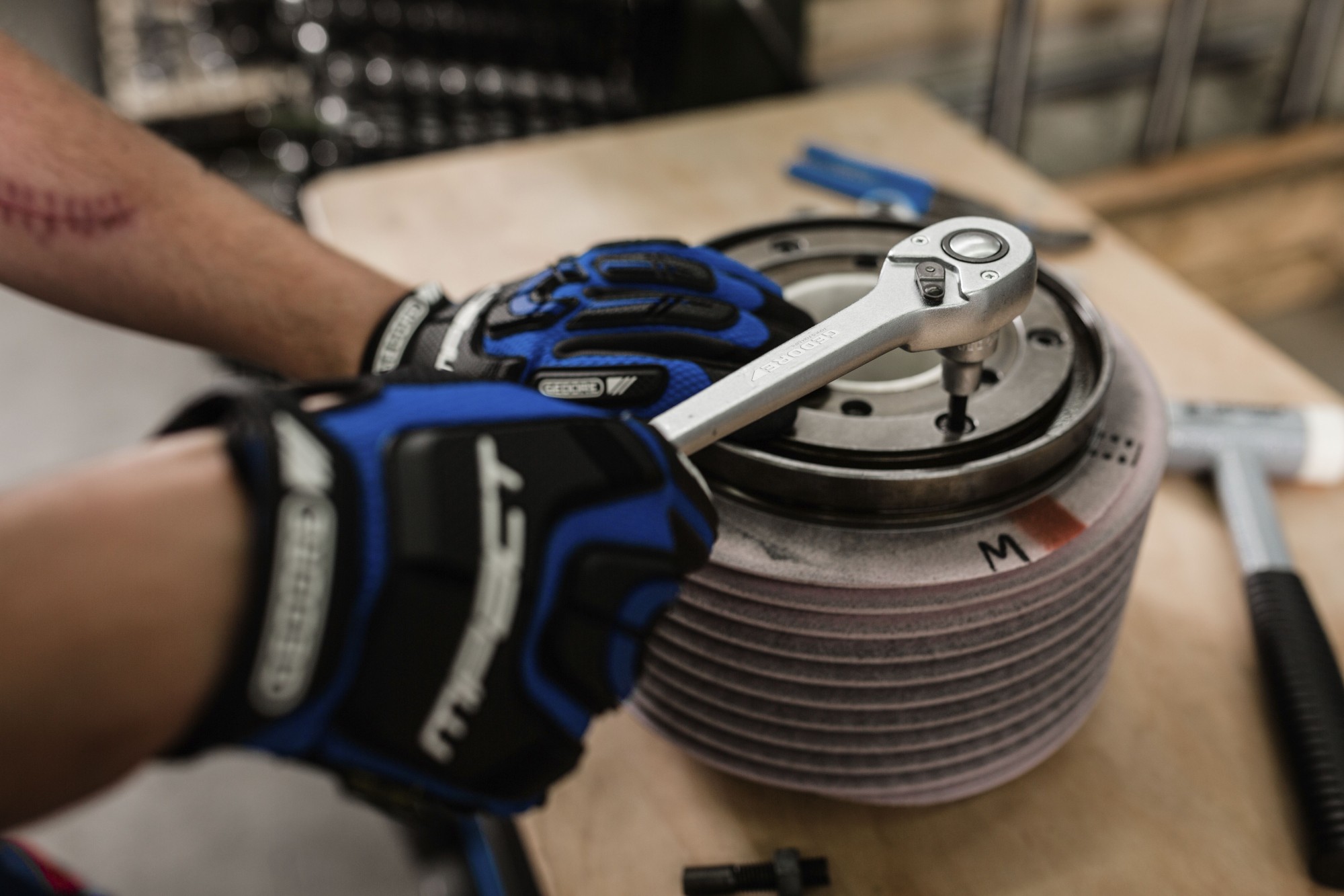 1993 U-10 T Carraca reversible 1/2" 270 mm