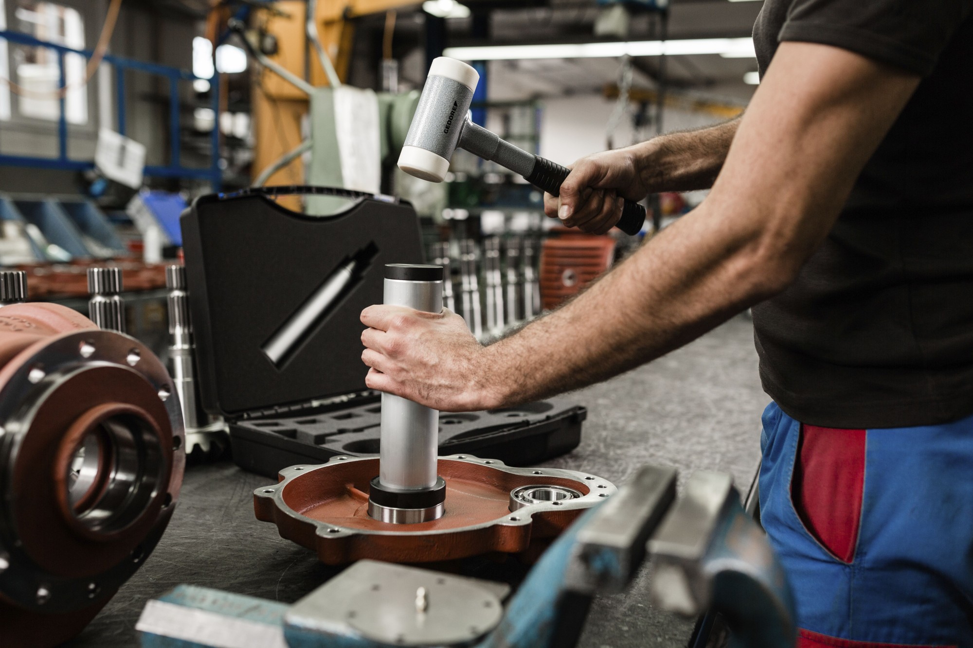 248 ST-50 Martillo de impacto sin retroceso Ø 50 mm