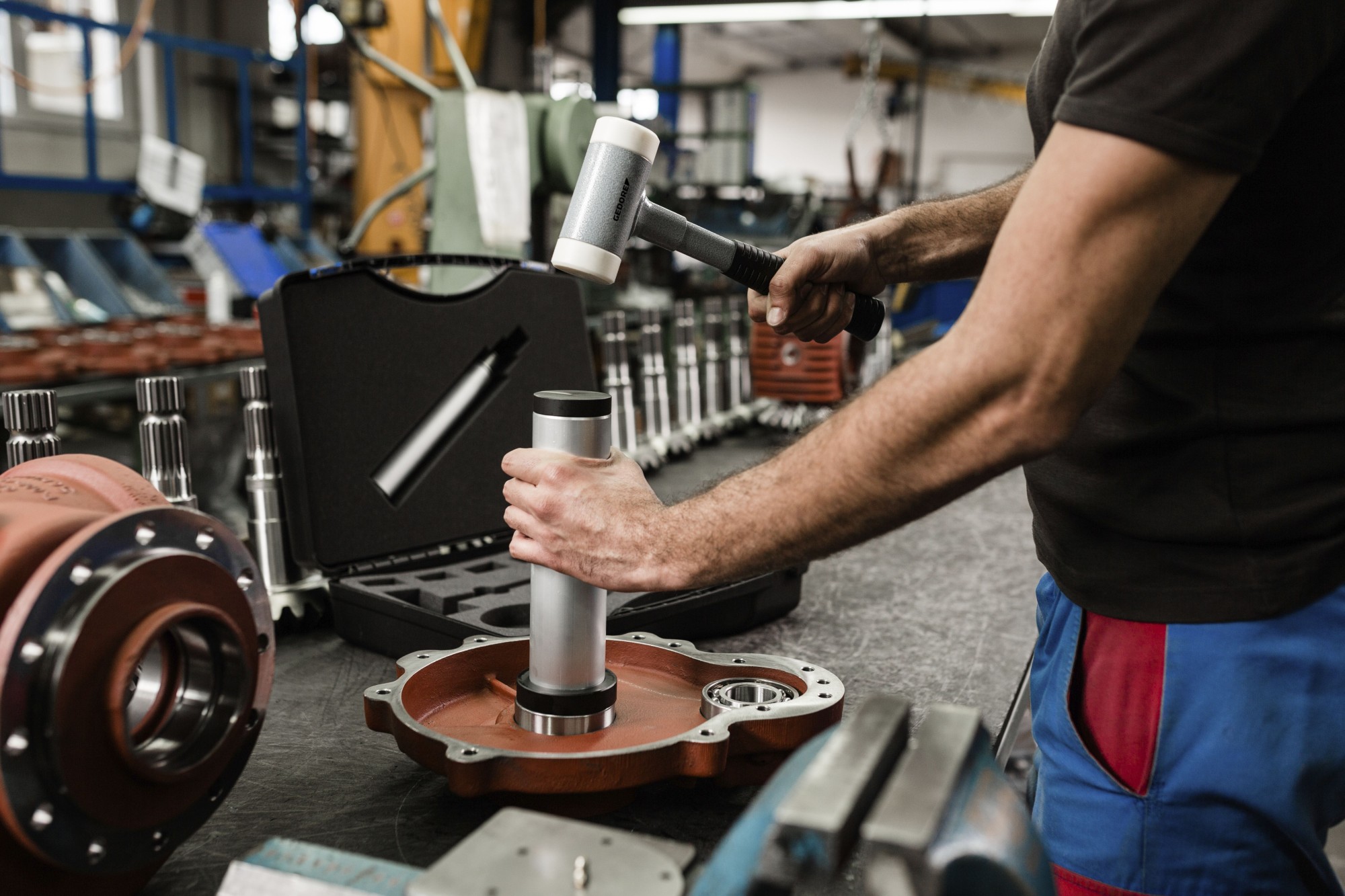 248 ST-50 Martillo de impacto sin retroceso Ø 50 mm