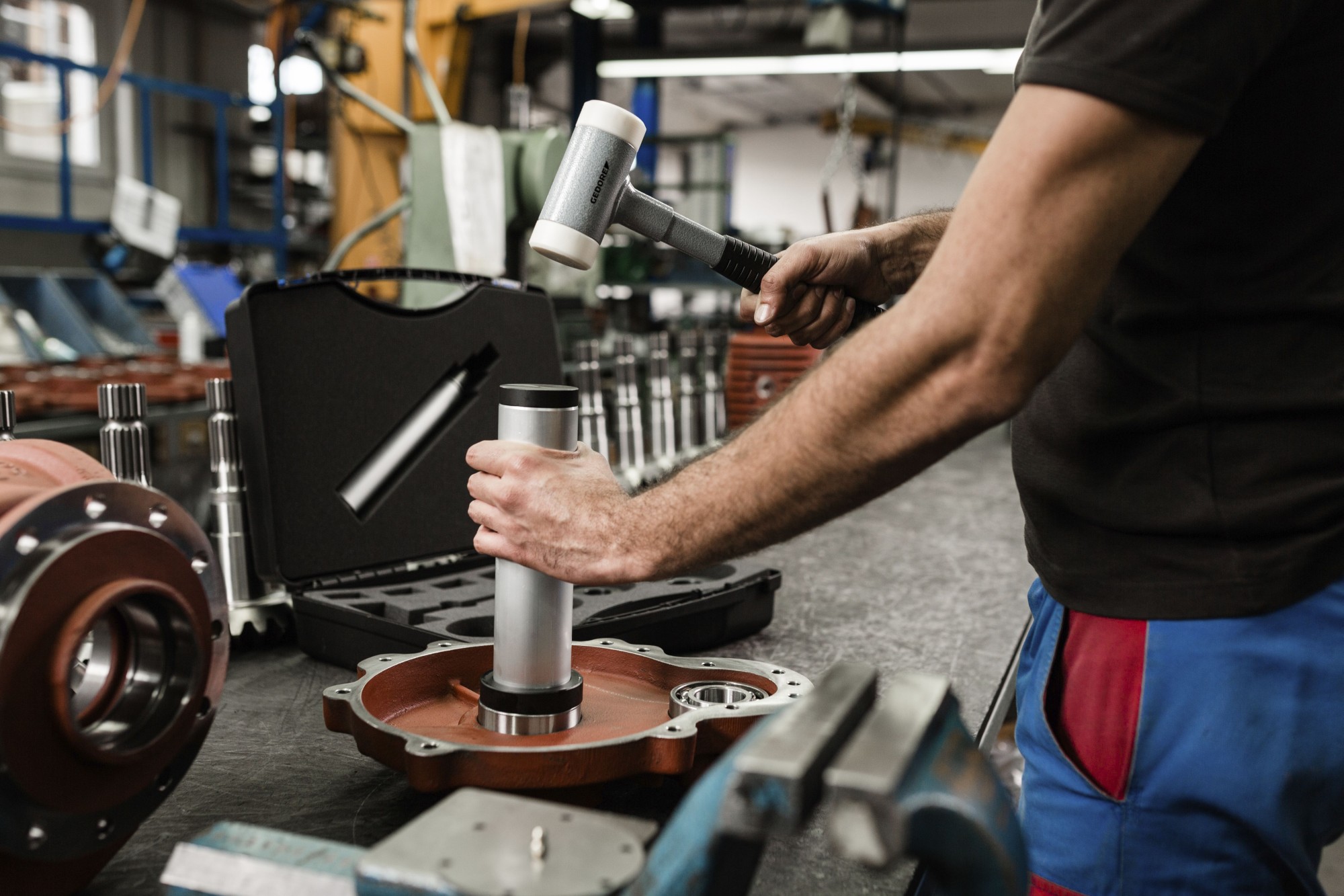 248 ST-50 Martillo de impacto sin retroceso Ø 50 mm