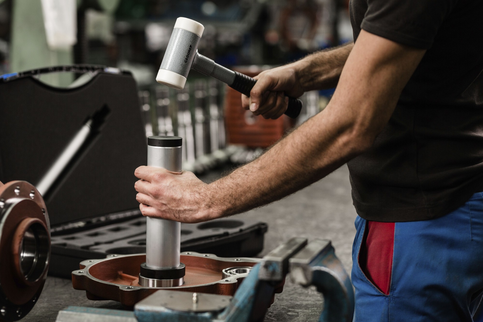 248 ST-50 Martillo de impacto sin retroceso Ø 50 mm