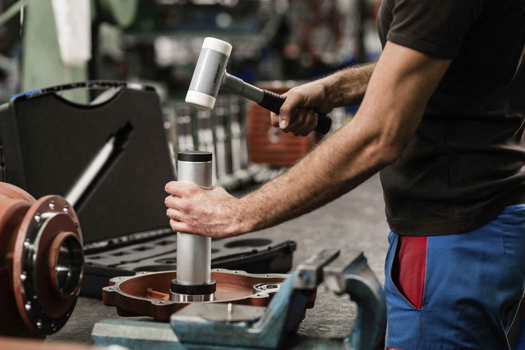 248 ST-50 Martillo de impacto sin retroceso Ø 50 mm