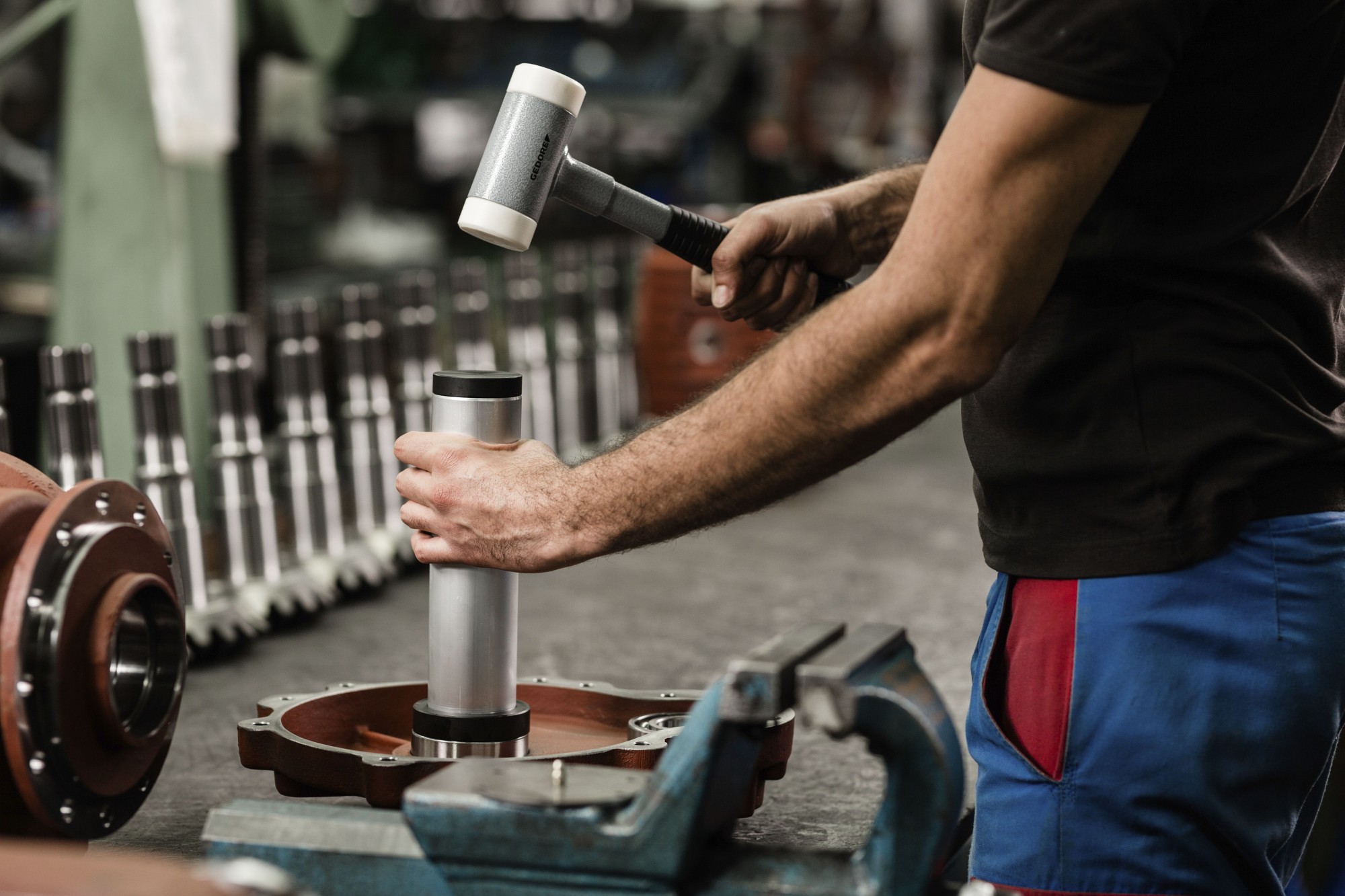 248 ST-50 Martillo de impacto sin retroceso Ø 50 mm