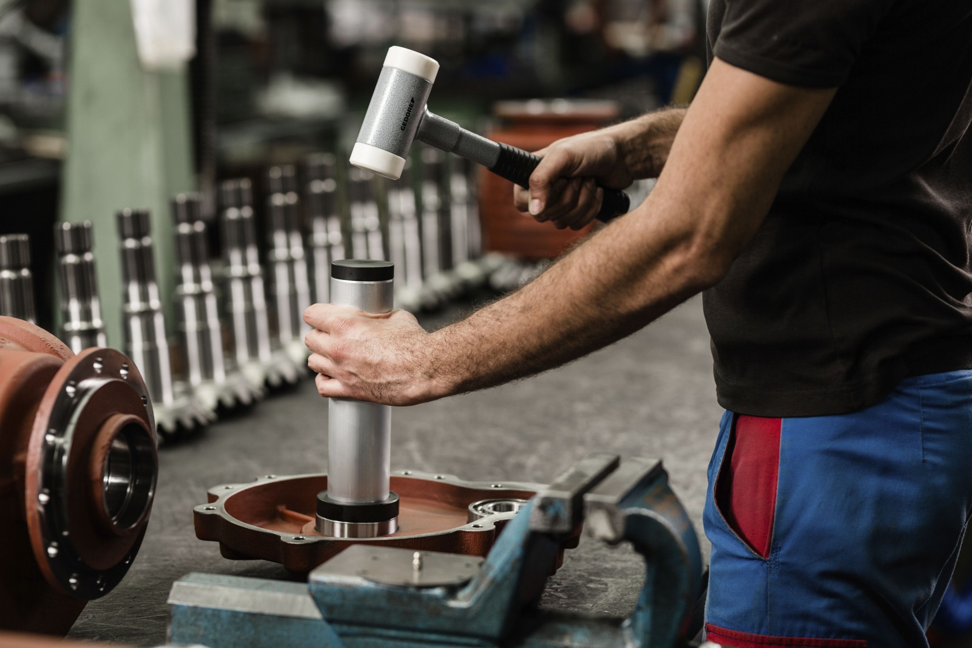 248 ST-50 Martillo de impacto sin retroceso Ø 50 mm