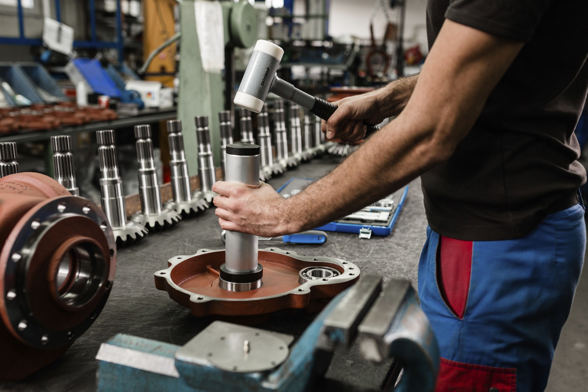 248 ST-50 Martillo de impacto sin retroceso Ø 50 mm