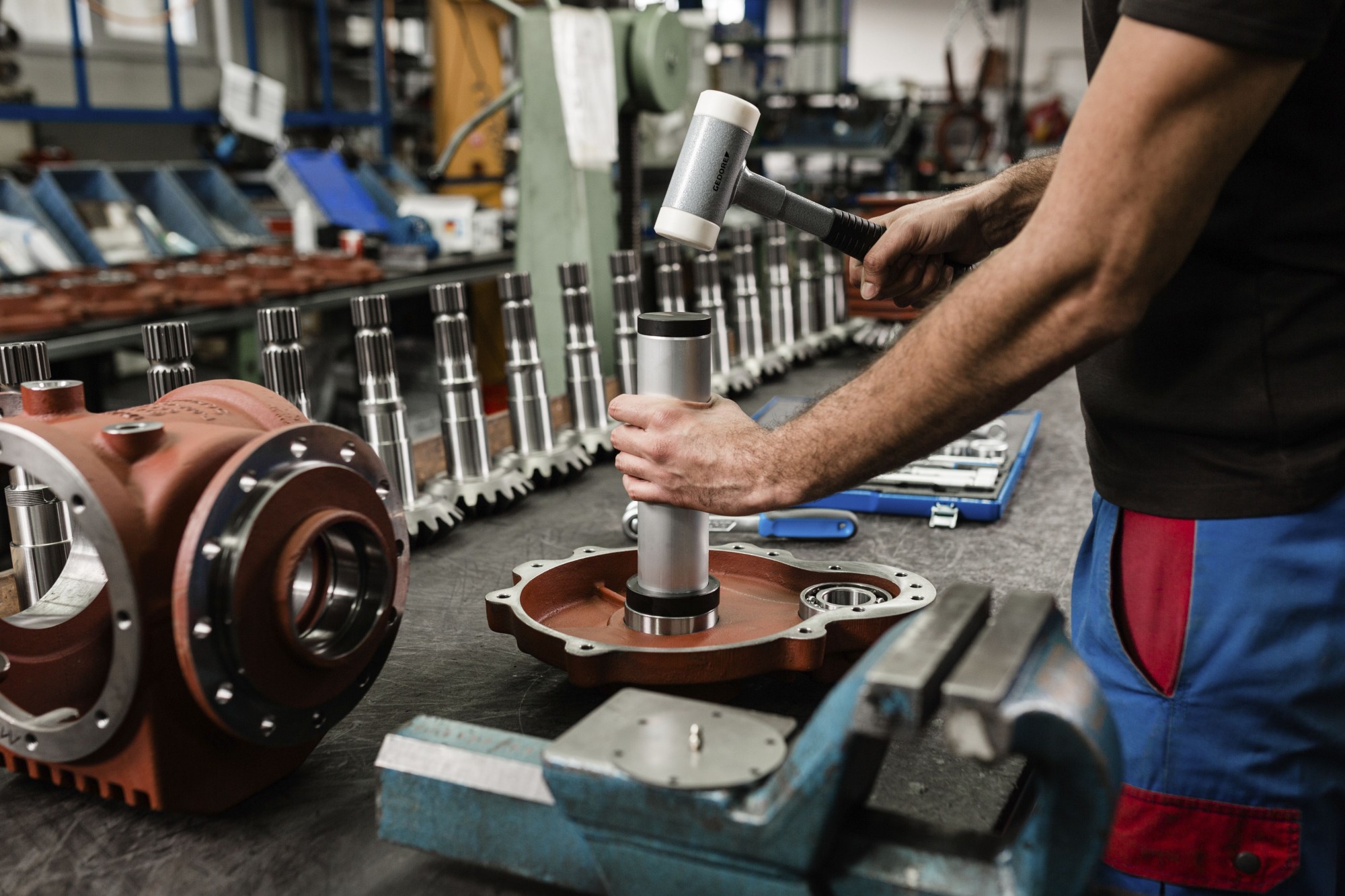 248 ST-50 Martillo de impacto sin retroceso Ø 50 mm