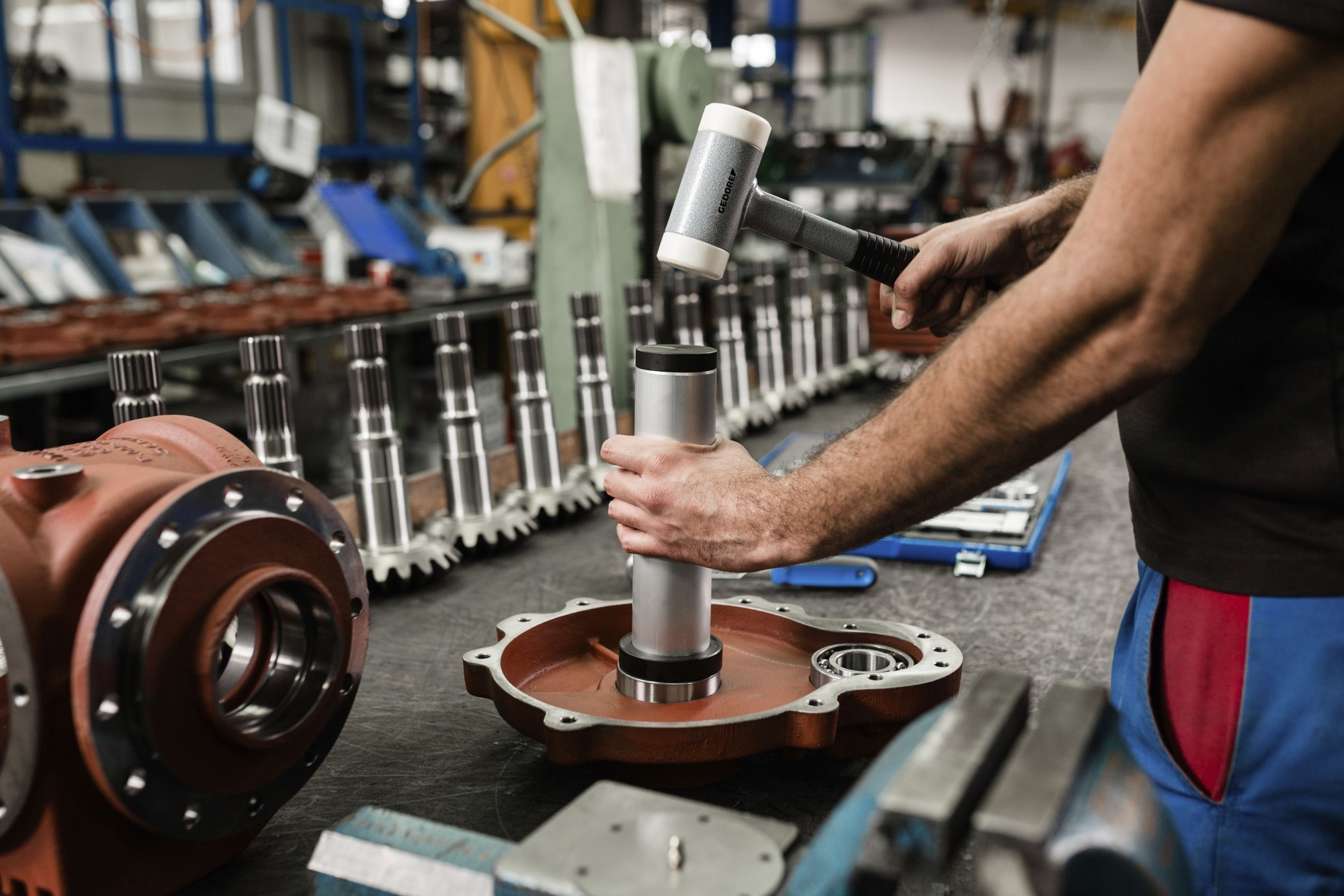 248 ST-50 Martillo de impacto sin retroceso Ø 50 mm