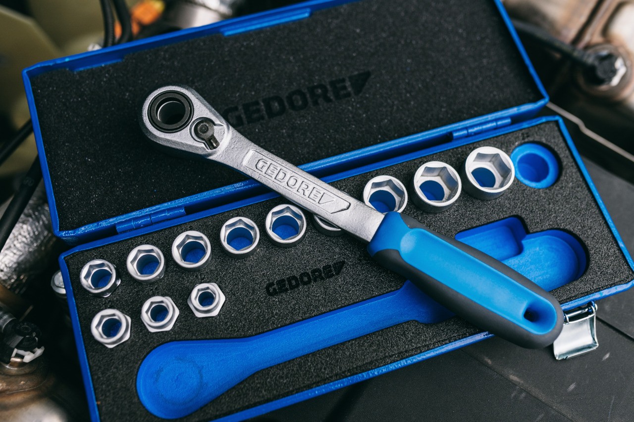 19 SKU-20 Juego de llaves de vaso 1/2", 14 piezas 10-24 mm