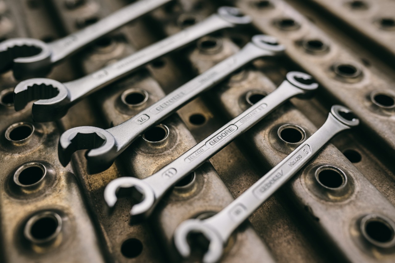 400 9X11 Llave de anillo doble abierta 6 caras 9x11 mm